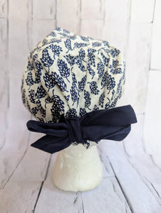 Chapeau Chirurgical Feuillage Marine