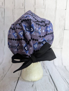 Chapeau Chirurgical Géo Gris-Mauve