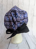 Chapeau Chirurgical Géo Gris-Mauve