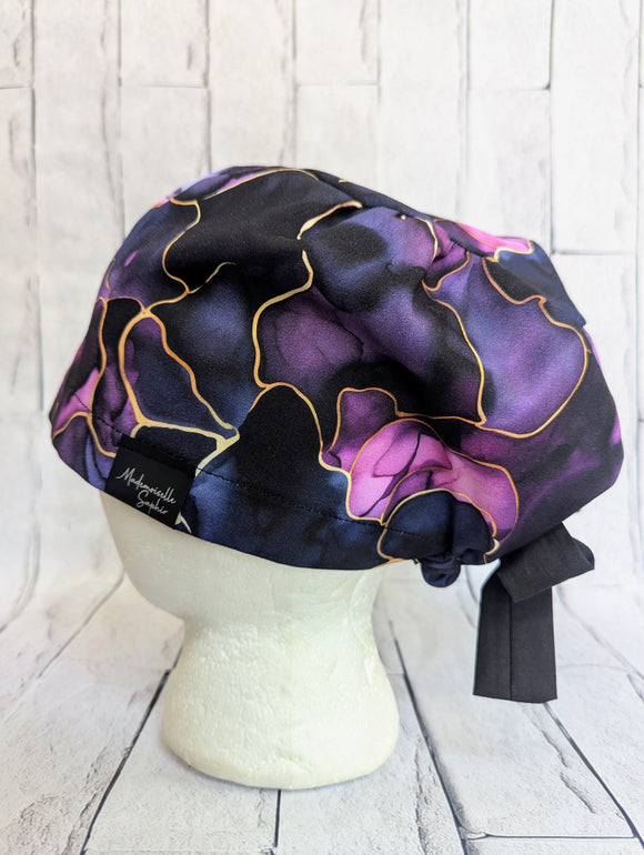 Chapeau Chirurgical Encre Mauve