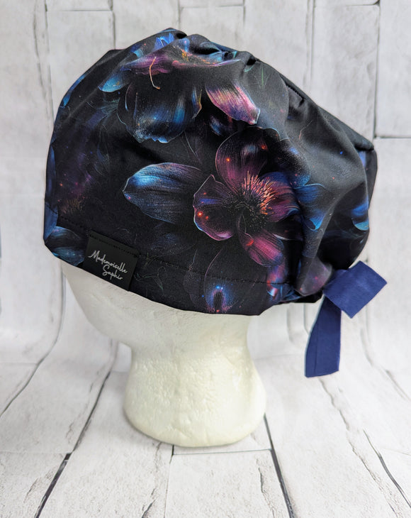 Chapeau Chirurgical Fleurs de la nuit