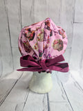 Chapeau Chirurgical Cerveaux Roses