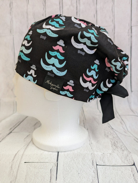 * Noël * Chapeau Chirurgical Sapin Moderne Rose