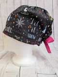 * Noël * Chapeau Chirurgical Let It Snow