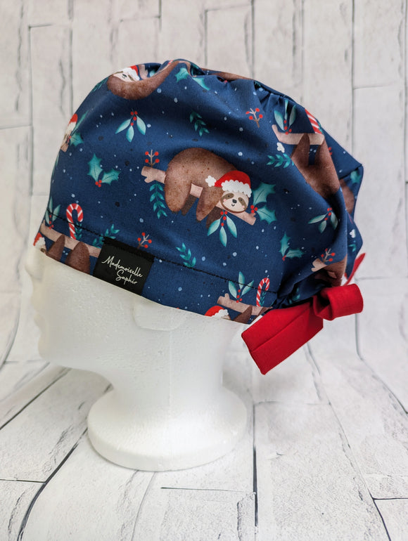 * Noël * Chapeau Chirurgical Paresseux