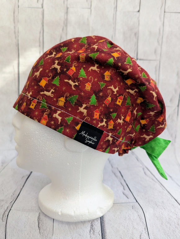 * Noël * Chapeau Chirurgical Mix Festif