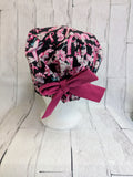 Chapeau Chirurgical Rubans Roses 2.0