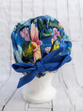 Chapeau Chirurgical Papillons Bleus