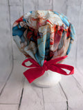 Chapeau Chirurgical Vitrail Fleuri