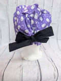 *Halloween* Chapeau Chirurgical Spectres Violet