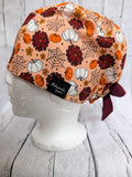 *Halloween* Chapeau Chirurgical Champs de Citrouilles