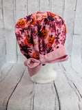 *Halloween* Chapeau Chirurgical Arachnides Roses
