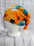 Chapeau Chirurgical Fleurs d'oranger