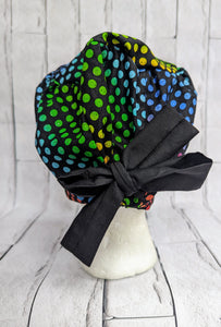 Chapeau Chirurgical Pois Multicolores